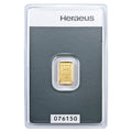 Goldbarren - 1 Gramm - Heraeus