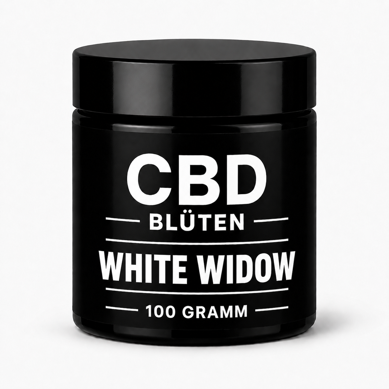 CBD-Blüten - WHITE WIDOW - 100 GRAMM