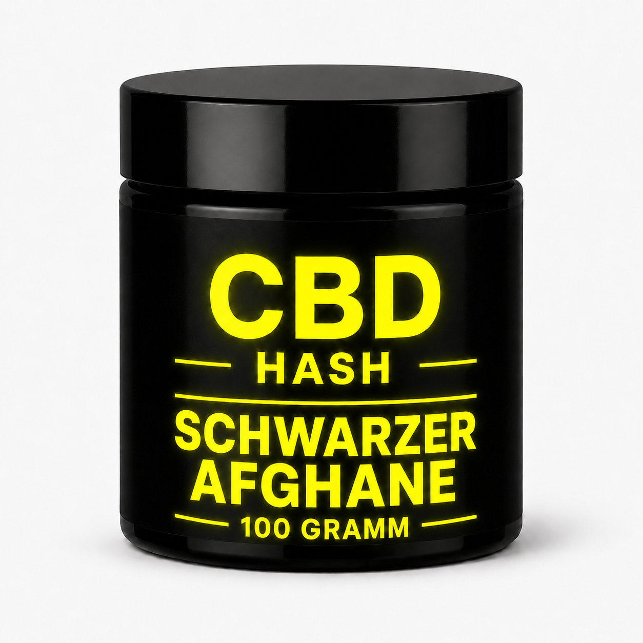 CBD-HASH - SCHWARZER AFGHANE - 100 GRAMM