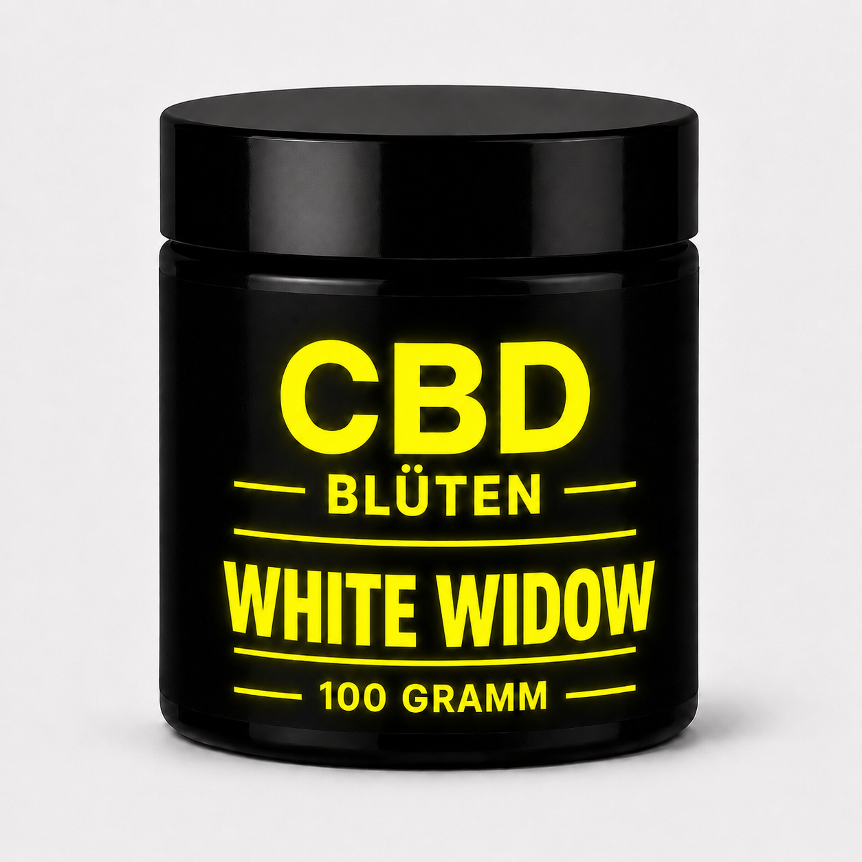 CBD-Blüten - WHITE WIDOW - 100 GRAMM